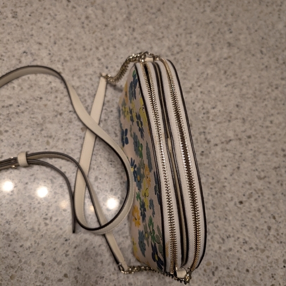 Kate Spade Floral Crossbody Bag - White and Multicolor - Picture 4 of 4